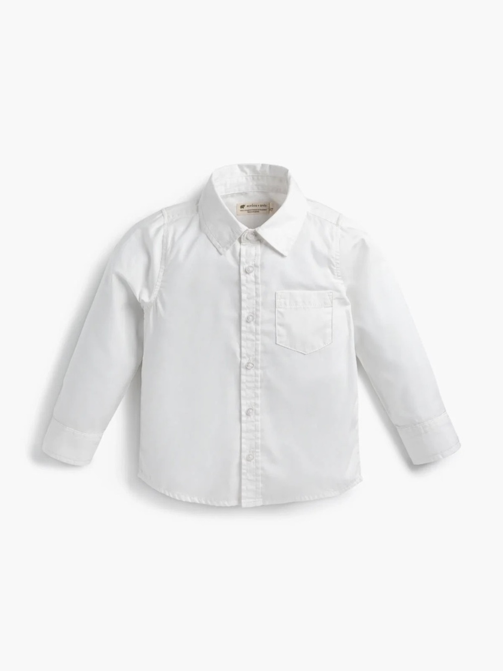 2T - Monica + Andy White Button Down Shirt - Like New